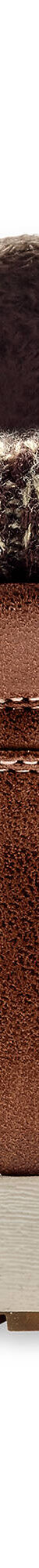 Baskets fourrées forme montante, col maille tricot (marron) Baskets fourrées forme montante, col maille tricot (marron)